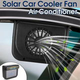 Vehicle Solar Powered Car Vent Window Fan Solar Powered Car Vent trendyoutfiters 