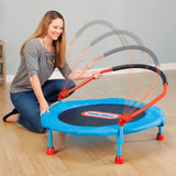 Kids Trampoline with Hand Rail - Little Tikes 3-Foot Trampoline Trampoline trendyoutfiters 