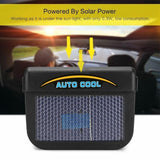 Vehicle Solar Powered Car Vent Window Fan Solar Powered Car Vent trendyoutfiters 
