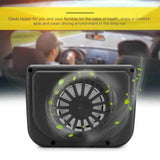 Vehicle Solar Powered Car Vent Window Fan Solar Powered Car Vent trendyoutfiters 