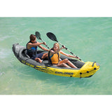 Intex Explorer K2 2-Person Inflatable Kayak Set Inflatable Kayak Set trendyoutfiters 