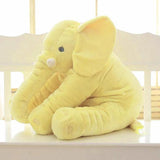 Baby Elephant Plush Pillow Pillow Trendy out Fiters 40cm Yellow 