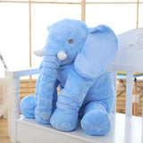 Baby Elephant Plush Pillow Pillow Trendy out Fiters 40cm Blue 
