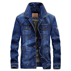 Trendyoutfiters "laszlo" denim jean jacket Denim Jacket trendyoutfiters Denim Blue M 