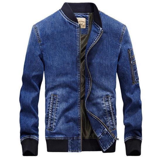 Trendyoutfiters "Hesperos" Denim Jacket Denim Jacket trendyoutfiters Light Blue M 