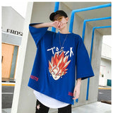 Vegito Oversized Tee for hip hop or gym training clothing tee trendyoutfiters 