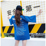 Vegito Oversized Tee for hip hop or gym training clothing tee trendyoutfiters 