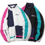 Trendyoutfiters "Vice City" Color Block Windbreaker Jacket Color Block Windbreaker Jacket similar to clubgiv trendyoutfiters 