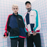 Trendyoutfiters "Vice City" Color Block Windbreaker Jacket Color Block Windbreaker Jacket similar to clubgiv trendyoutfiters 