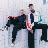 Trendyoutfiters "Vice City" Color Block Windbreaker Jacket Color Block Windbreaker Jacket similar to clubgiv trendyoutfiters 