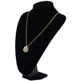 Vegeta 18K Gold Micro-Pave Pendant Necklace chain pendant necklace trendyoutfiters 