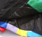 trendyoutfiter "Technicolor" Windbreaker Jacket jacket similar to clubgiv trendyoutfiters 