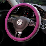 Steering wheel cover swarovski trendyoutfiters Purple 
